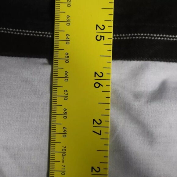 Lacoste Polo Shirt Mens 5 Black Striped Preppy Long Sleeve Alligator Embroidery - Picture 8 of 9